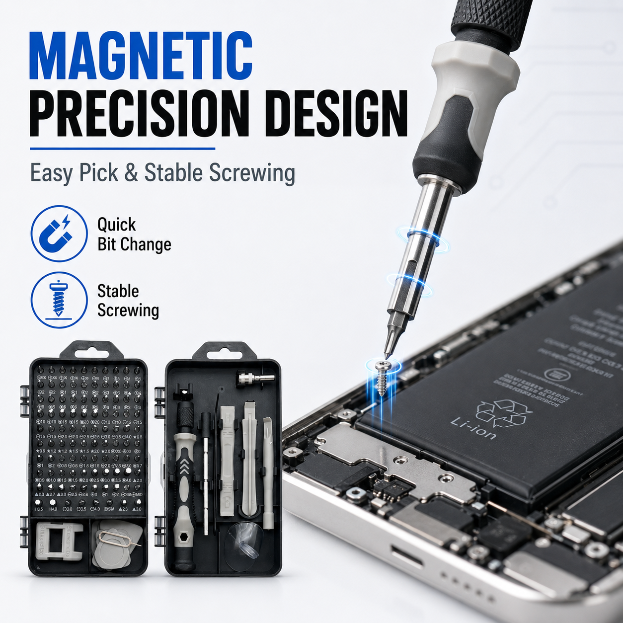 115 in 1 Magnetic Precision Sc - Electronic Repair Tutorial 评论和价格