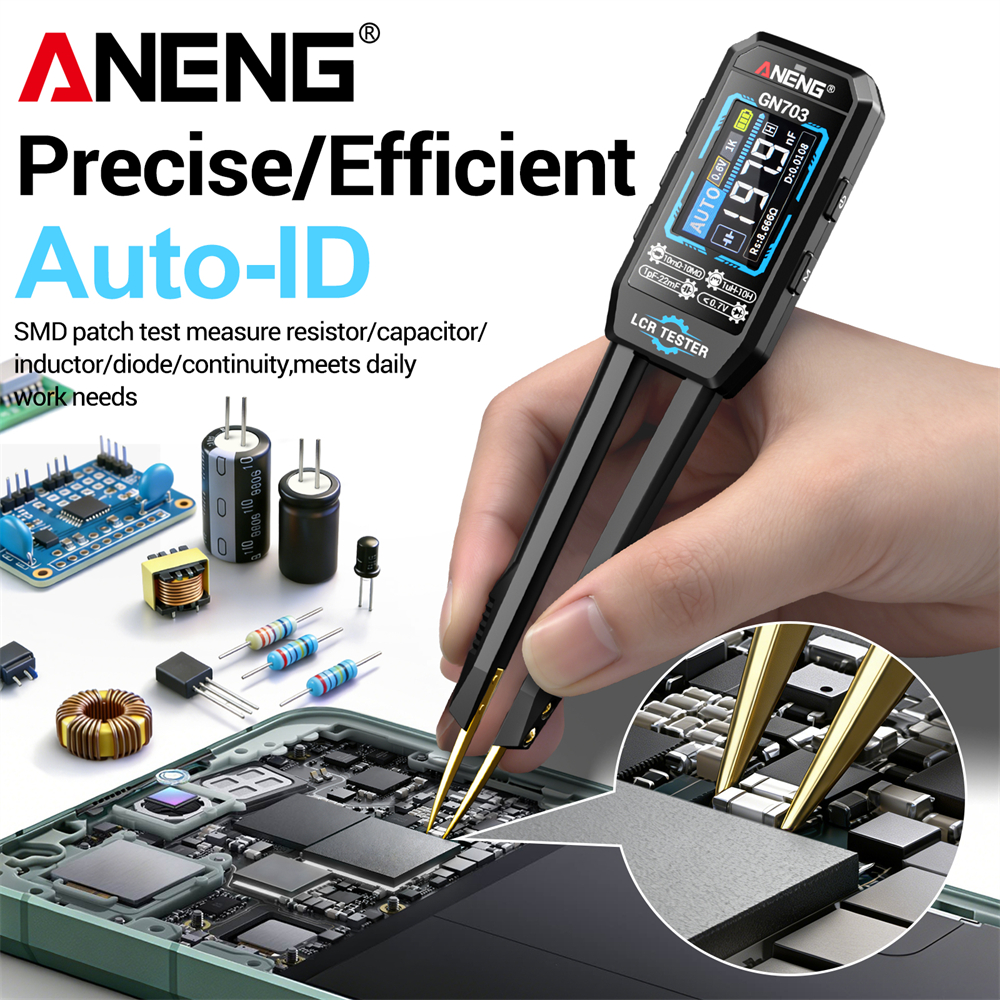 ANENG GN703 Smart Tweezers LCR - Smd Tweezer Set 评论和价格