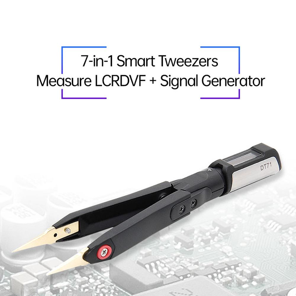 DT71 Mini Digital Tweezers   S - Smd Tweezer Set 评论和价格