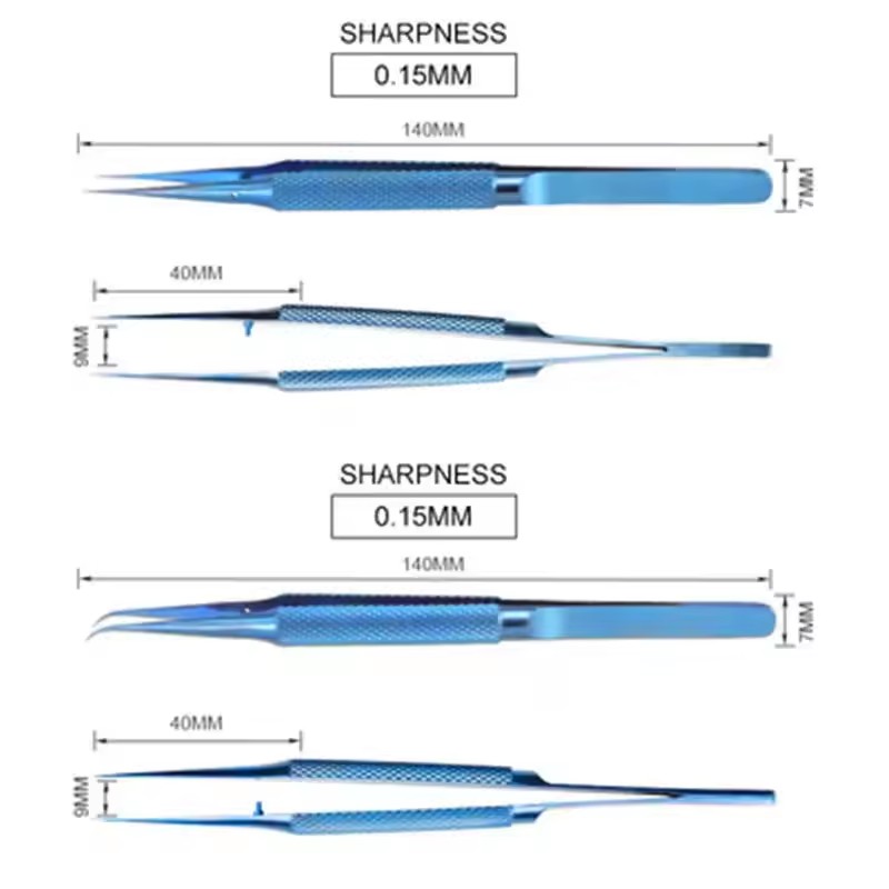 Precision Titanium Alloy Anti- - Smd Tweezer Set 评论和价格