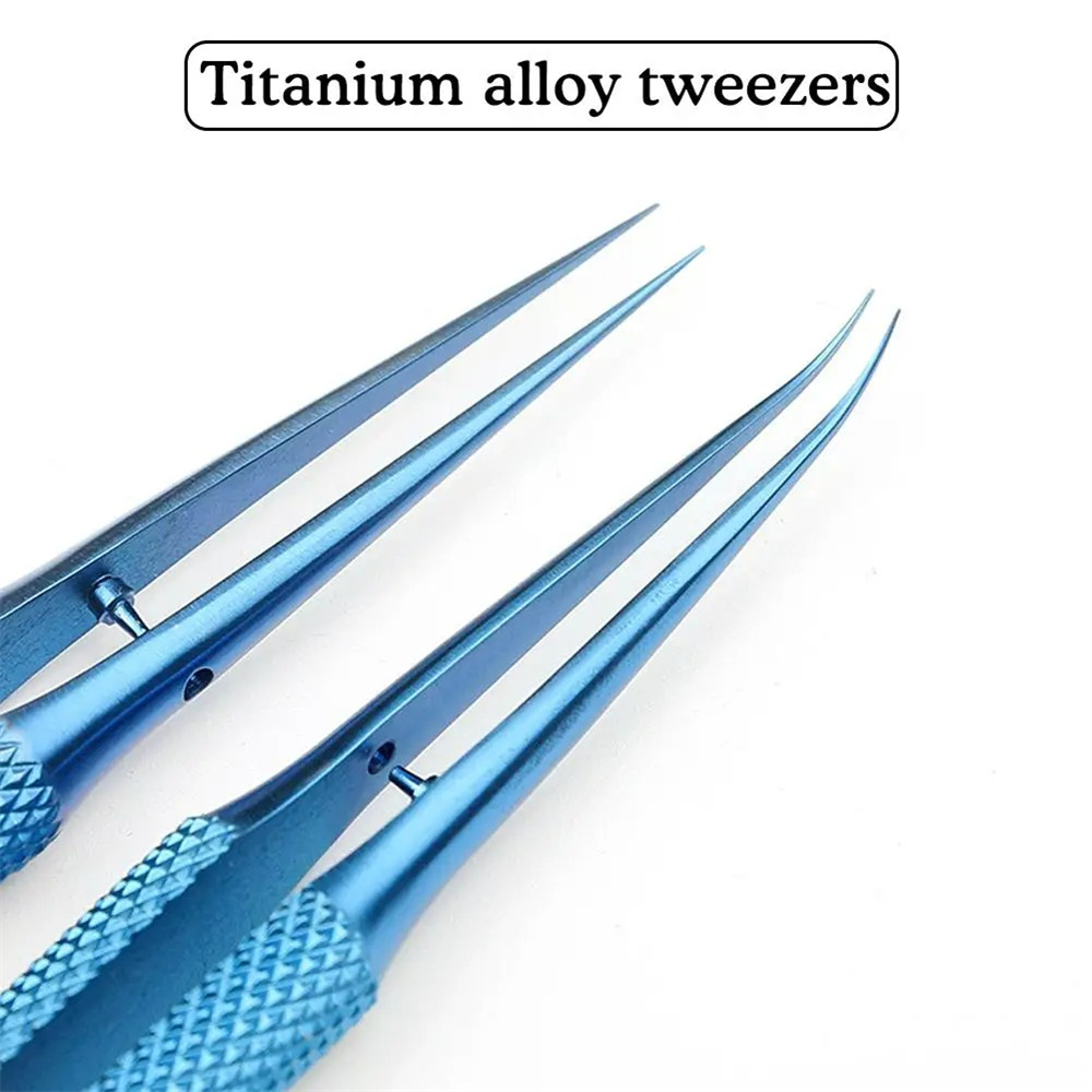Precision Titanium Alloy Anti- - Smd Tweezer Set 评论和价格
