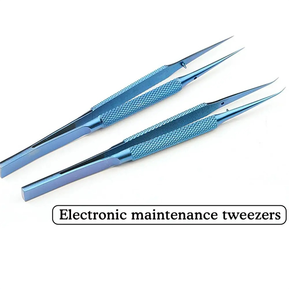 Precision Titanium Alloy Anti- - Smd Tweezer Set 评论和价格