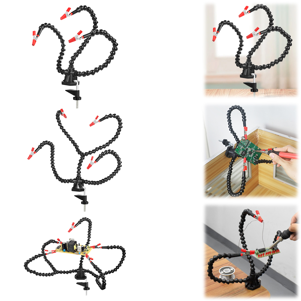 Desk Clamp Soldering Third Han - Pcb Holder Clamp 评论和价格