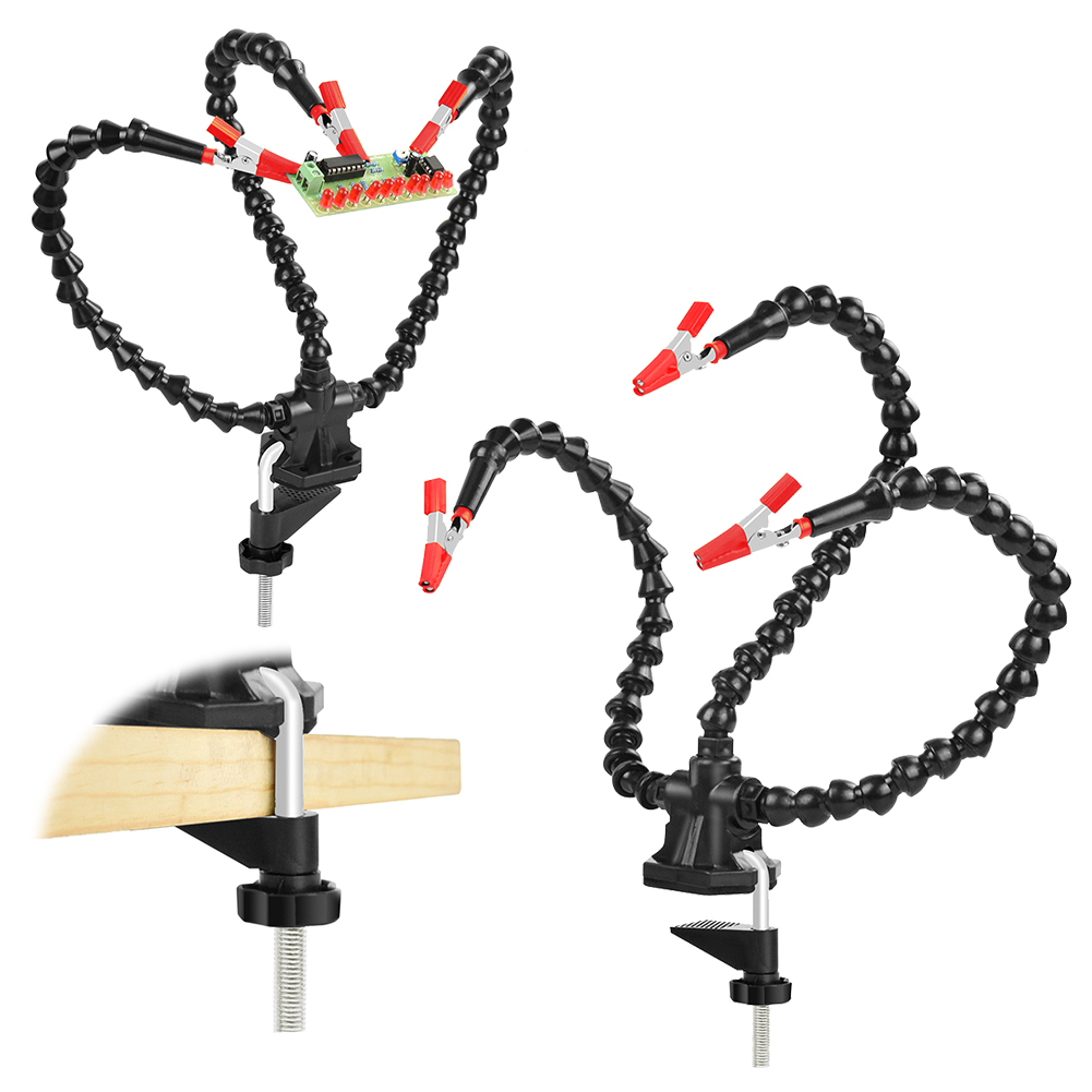 Desk Clamp Soldering Third Han - Pcb Holder Clamp 评论和价格