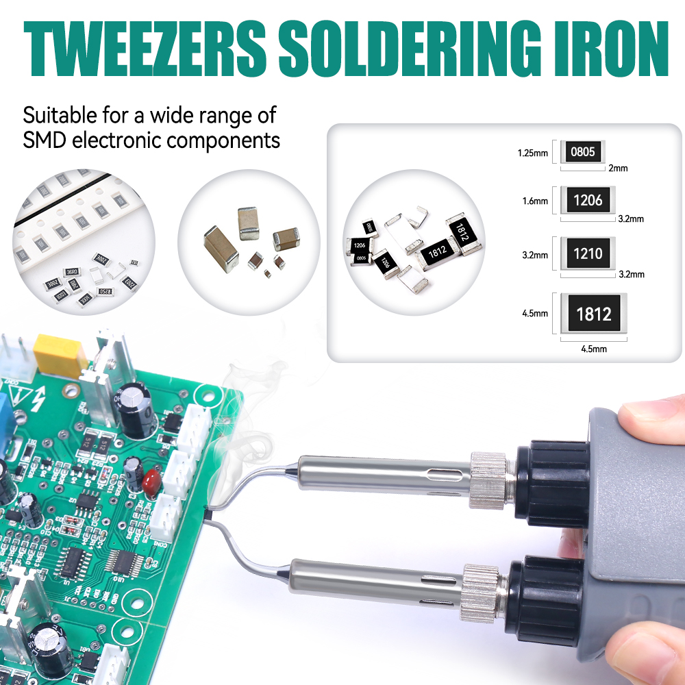 YIHUA 938D Portable Tweezers S - Smd Tweezer Set 评论和价格