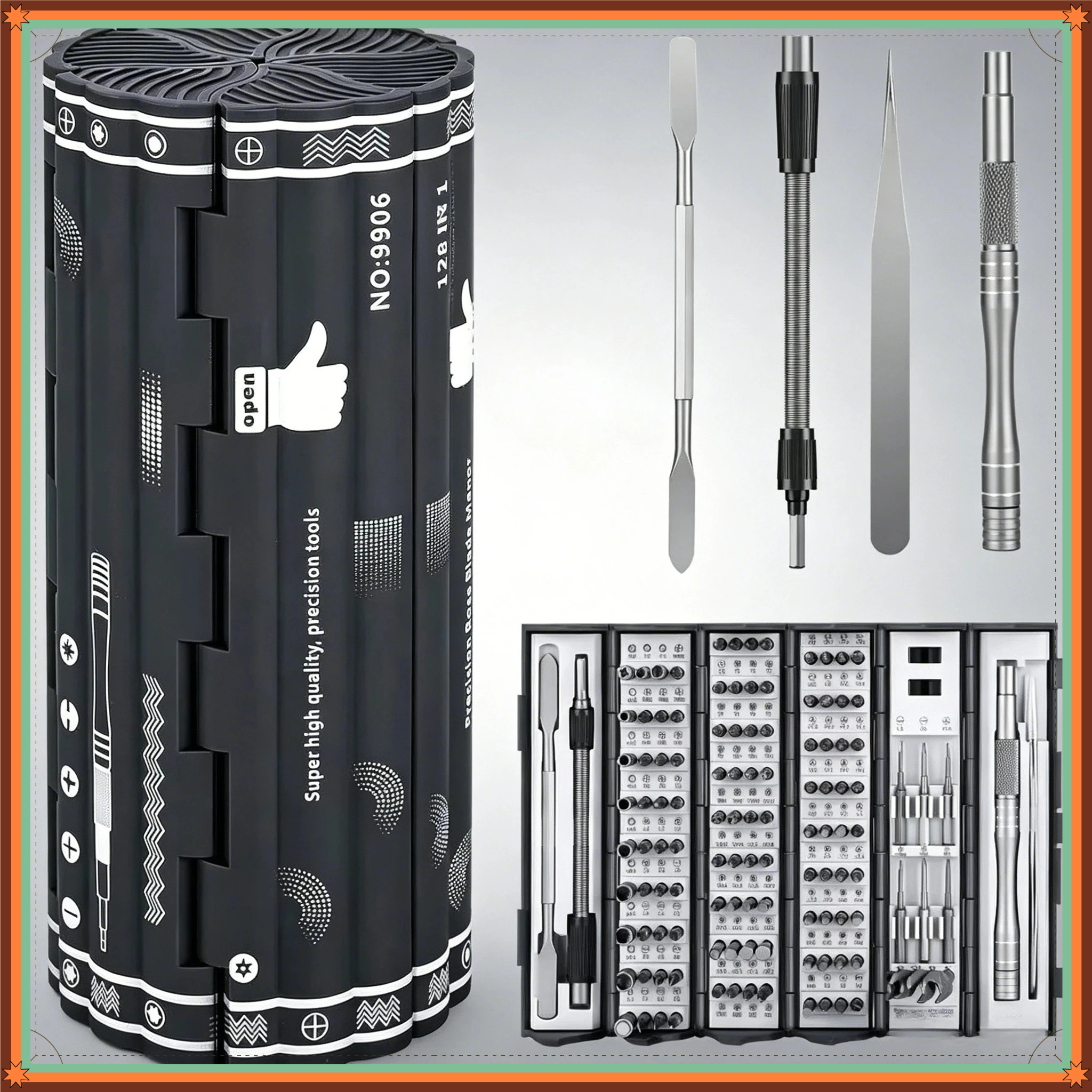 128 in 1 Magnetic Screwdriver  - Electronic Repair Tutorial 评论和价格